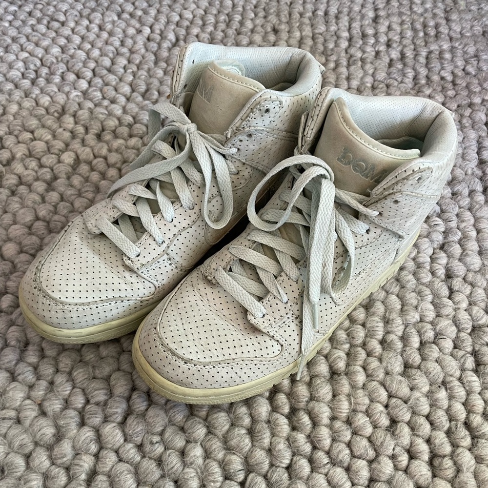 DQM perforated Nike SB Dunk Hi Premium Ice Green